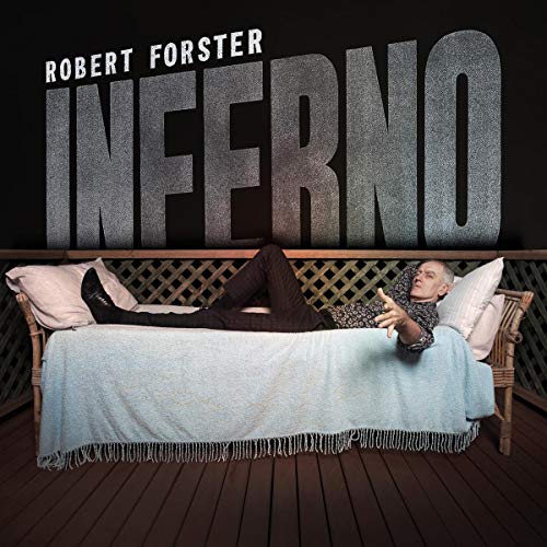 Album cover: man lying on a daybed, holding a remote, with "Inferno" text above.
