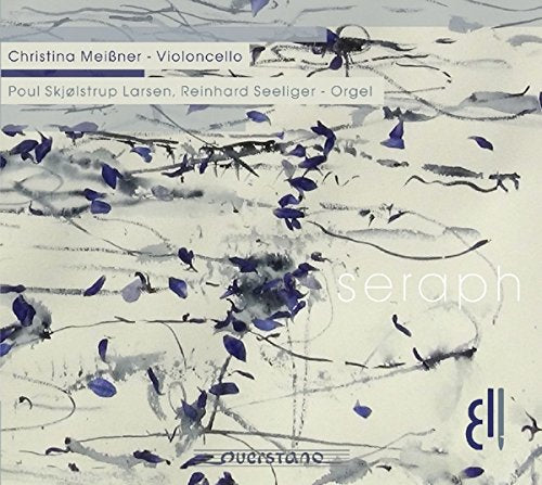 "CD cover with abstract watercolor design in shades of blue, black, and white."