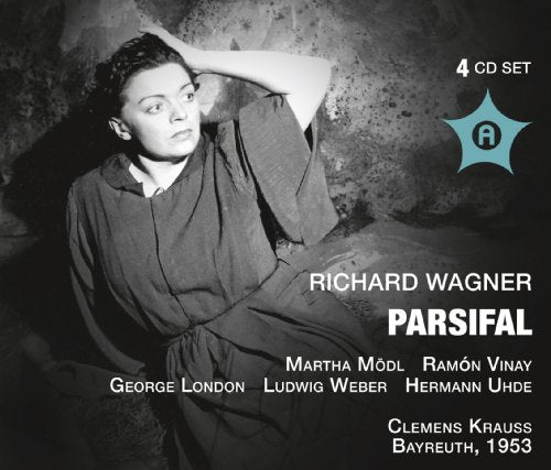Black and white CD cover featuring a woman in dark clothing against a textured background.