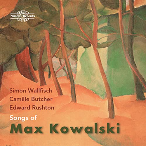 Simon Wallfisch; Camilla Butch - Songs of Max Kowalski [CD]