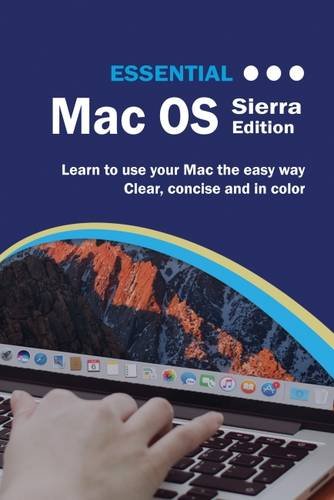 Book cover featuring a hand using a MacBook with a mountain landscape on screen.