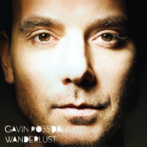 Gavin Rossdale's album cover featuring a close-up of his face with text overlay.