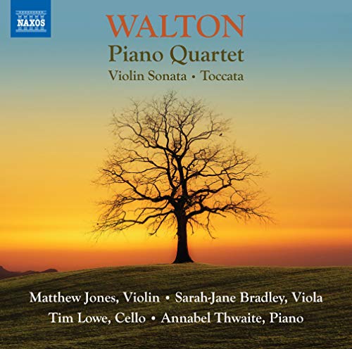 Jones/bradley/lowe/thwaite - William Walton: Piano Quartet, Violin Sonata, Toccata [CD]
