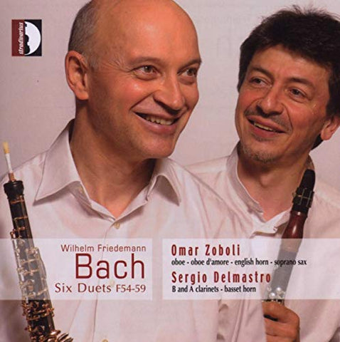 Zoboli/delmastro - Bach WF: Six Duets F54-59 [CD]