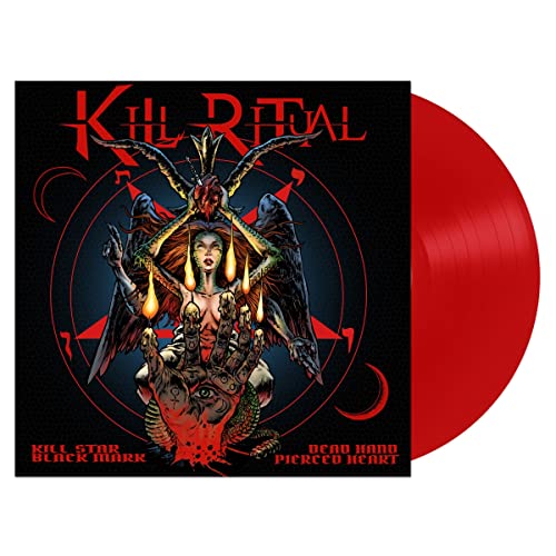 Kill Ritual - Kill Star Black Heart Dead Hand Pierced Heart (Red Vinyl) [VINYL]
