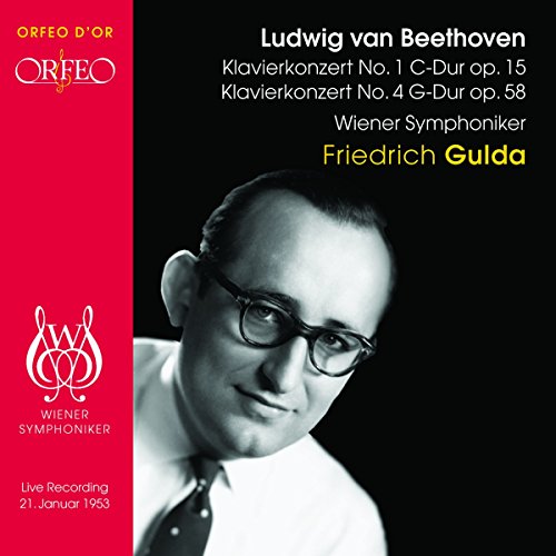 CD cover with black and white portrait of man against black background, red left side.