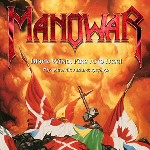 Manowar - Black Wind, Fire And Steel ~ The Atlantic Albums 1987-1992: 3CD Remastered Clamshell Boxset [CD]