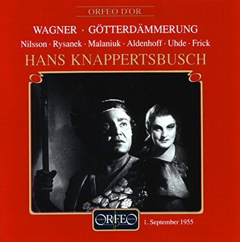 Red album cover with black-and-white photo of man and woman in medieval attire.