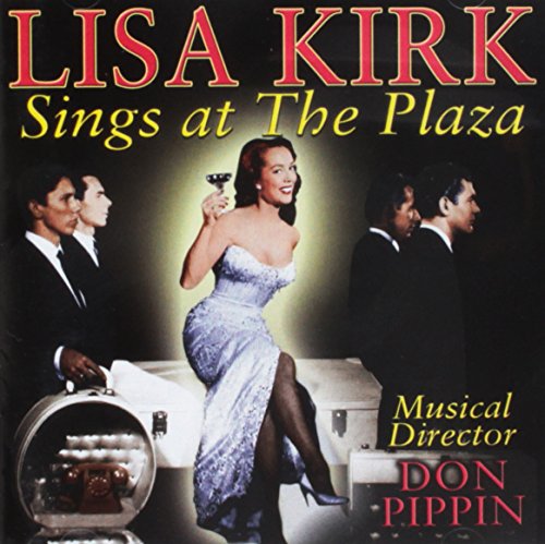 CD cover featuring Lisa Kirk singing with three men in tuxedos, holding a champagne bottle.