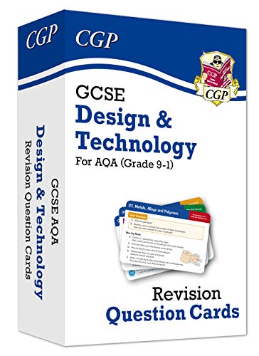 GCSE Design & Technology AQA Revision Question Cards: ideal for exams and mocks in 2022 & 2023 (CGP GCSE D&T 9-1 Revision)