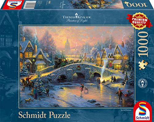 Schmidt Spiele 58450 "Spirit of Christmas Puzzle (1000-Piece)