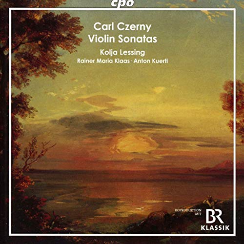 "CD cover featuring a serene landscape painting with white text overlay."