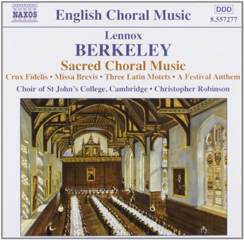 CD cover featuring a church interior with choir members and ornate details.