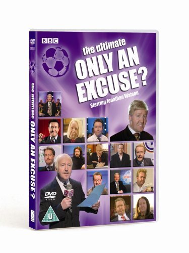Purple DVD case with "Only an Excuse?" title and collage of people's faces.