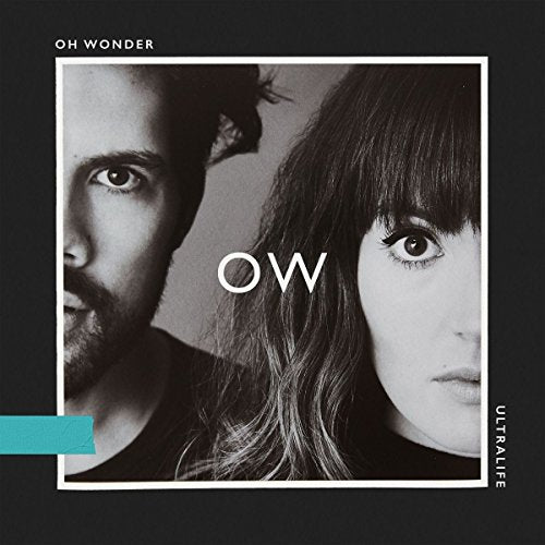 Black album cover with a black and white photo of a man and woman.