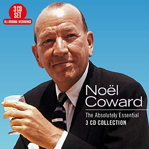 Noël Coward CD cover featuring a man in a suit holding a glass.