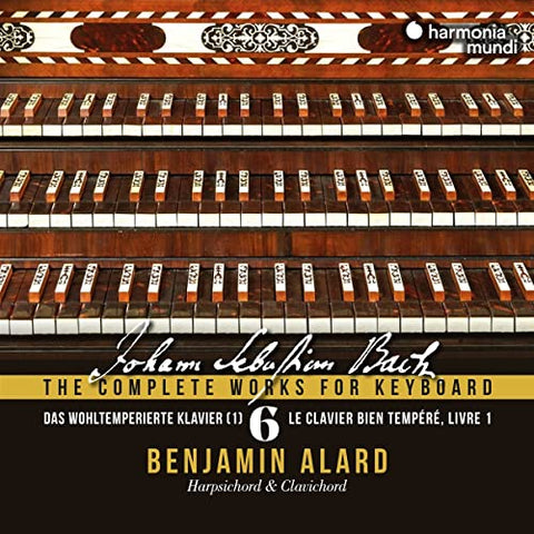 Benjamin Alard - Johann Sebastian Bach: The Complete Works For Keyboard [CD]