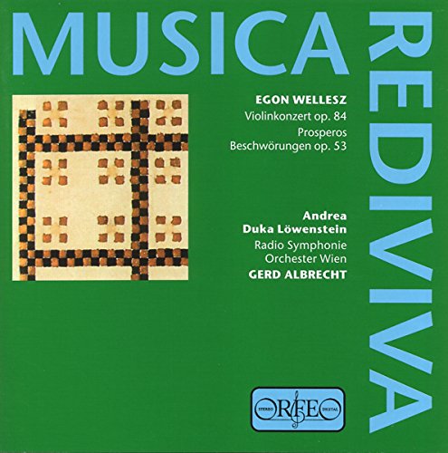 A green CD cover with "MUSICA REDIVA" in blue, featuring a geometric design.