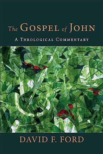Book with theological commentary on Gospel of John, likely with a plain or religious cover.