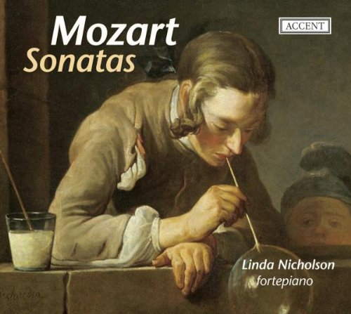 Linda Nicholson - Wolfgang Amadeus Mozart - Sonatas for fortepiano KV 281/310/332/576/Fantasie KV 397 [CD]