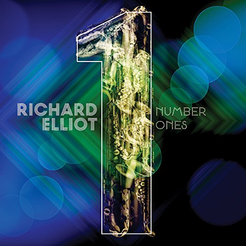A CD cover featuring a large, transparent "1" with a saxophone inside, surrounded by blue and green hues.