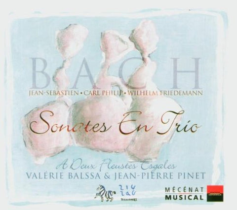 Pinet Et Balssa - Bach Family - Trios [CD]