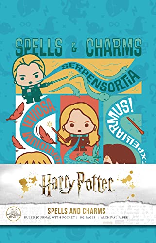 Harry Potter: Spells and Charms Hardcover Ruled Journal