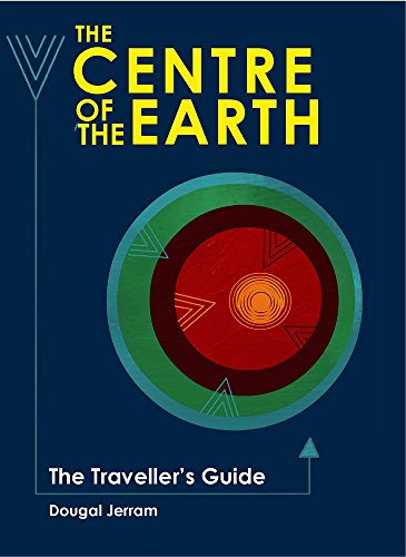 "Book cover with dark blue background, yellow title, and concentric circle design."