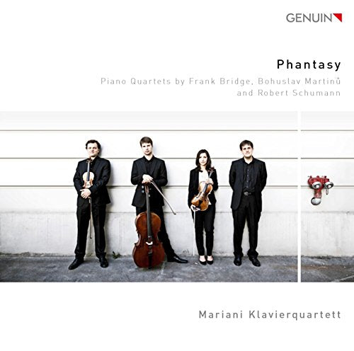 "CD cover featuring four musicians holding instruments against a white wall."