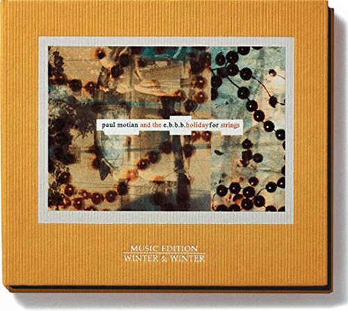 "Orange CD case with a collage of holly and text on the cover."