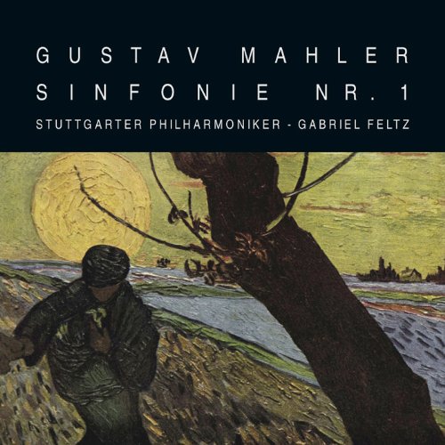 "CD cover featuring a painting of a man praying under a tree."