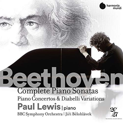 Paul Lewis - Beethoven: Complete Piano Sonatas & Concertos/Diabelli Variations [CD]