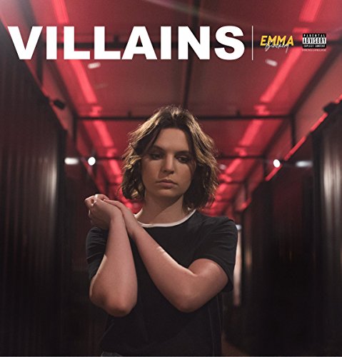 Album cover featuring a woman in a dimly lit hallway with red lighting.