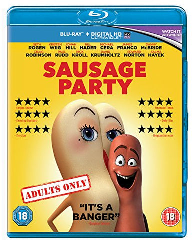 Sausage Party [Blu-ray] [2016] [Region Free]