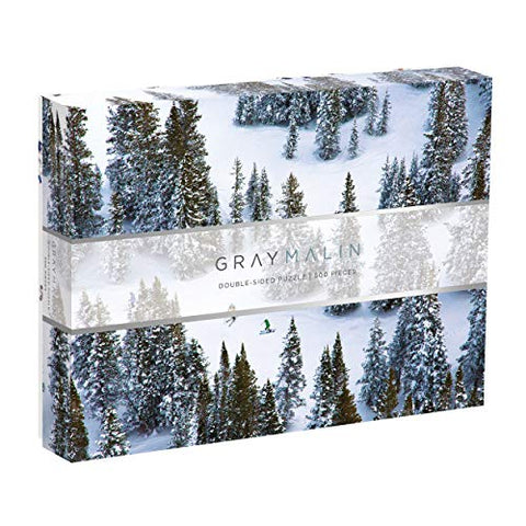 Gray Malin Snow 500 Piece Double-sided Puzzle