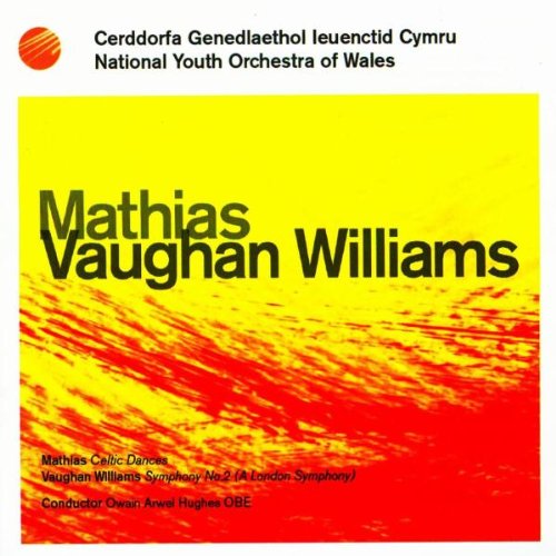 CD cover with yellow and red abstract design, featuring black text on white background.