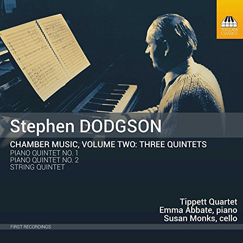 "CD cover with a man playing piano and sheet music, dark background, white text."