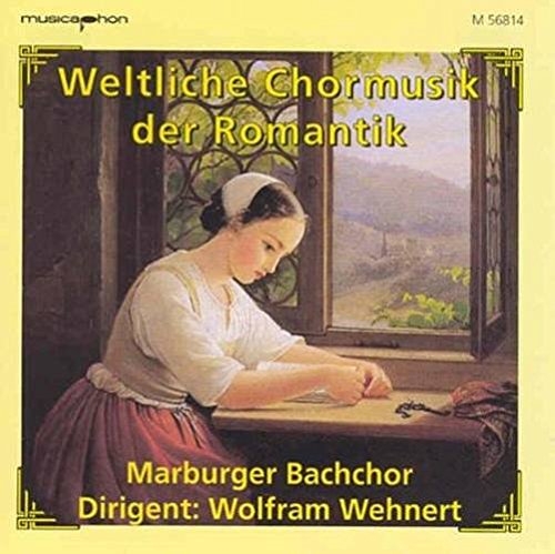 A CD cover featuring a woman sewing by a window, yellow background.