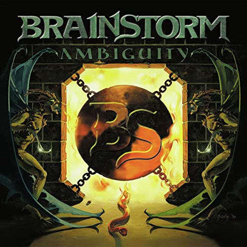 Brainstorm - Ambiguity 2LP (orange-black marbled in gatefold) [VINYL]