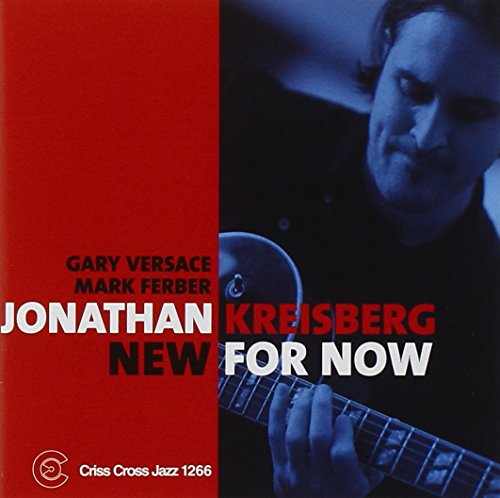 "Album cover featuring a man playing guitar, with red background and bold text."