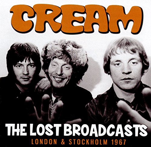 Cream band photo album cover, "The Lost Broadcasts" CD.