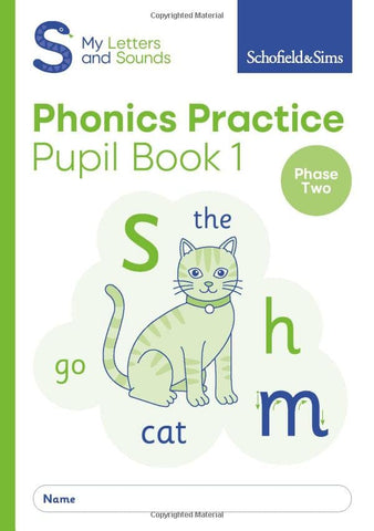 My Letters and Sounds Phonics Phase Two Practice Pupil Book 1: Reception, Ages 4-5