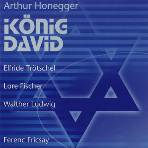 Trotschelfischer/ludwig/schnei - Arthur Honegger: King David (RIAS Berlin 1952) [CD]