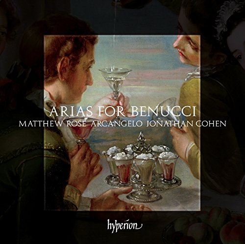 "CD cover featuring a 18th-century painting of a man and woman toasting."