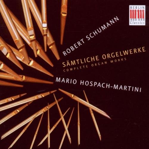 CD cover with organ pipes on dark background, featuring artist and composer names.