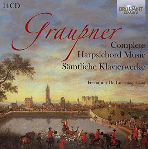 Fernando De Luca - Graupner: Complete Harpsichord Music [CD]