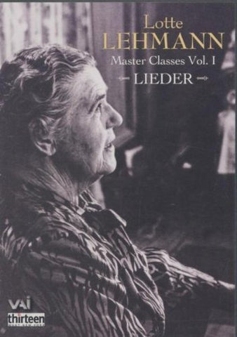 Lehmann:master Classes I [DVD]