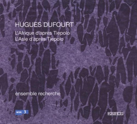 Ensemble Recherche - L'Afrique d'apres Tiepolo, L'Aisie d'apres Tiepolo [CD]