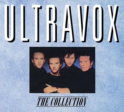 "CD cover with 'ULTRAVOX' and 'THE COLLECTION' text, featuring a band photo."