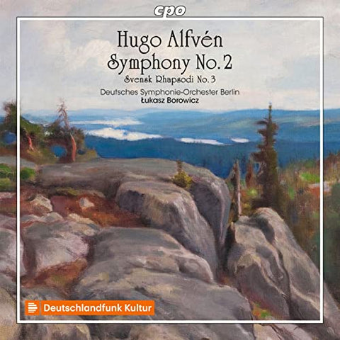 Deutsches So/borowicz - Hugo Alfven: Symphonic Works Vol. 3 - Symphony No. 2 Op. 11 In D Major / Swedish Rhapsody No. 3 / Op. 47 [CD]
